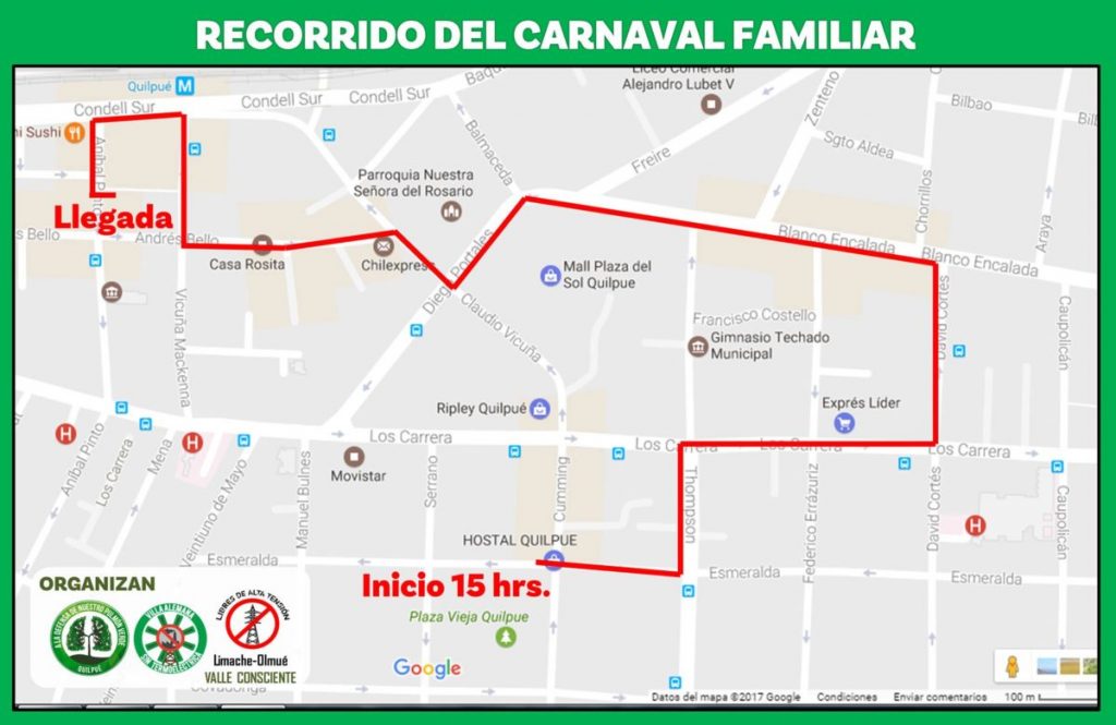 rcorrido Carnaval