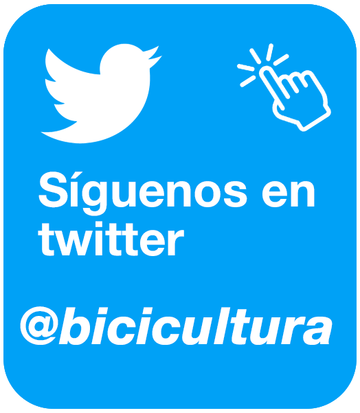 Sigue nuestro twitter @bicicultura